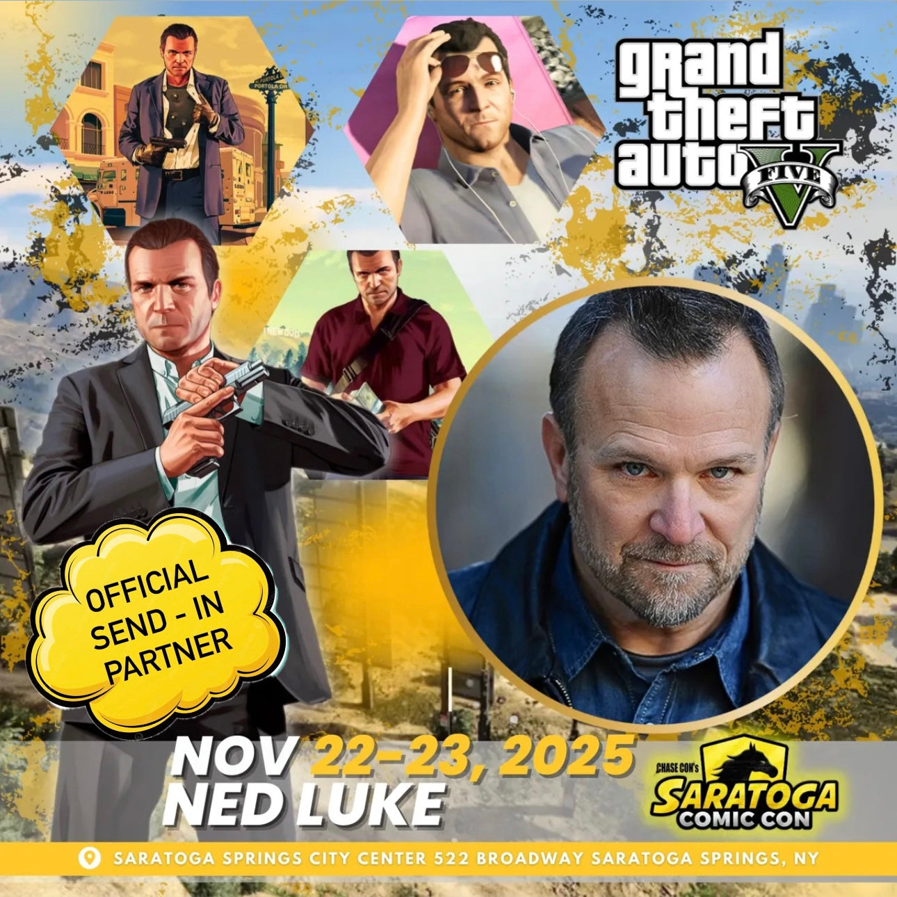Ned Luke Send-In